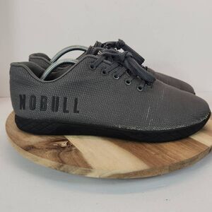 NoBull Project Men's Outwork Traing Shoes Gray Black Size 11